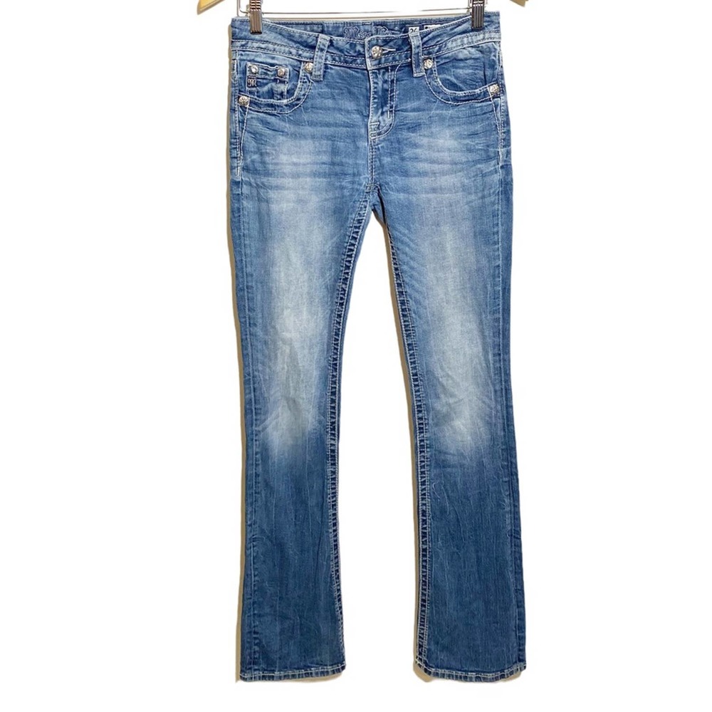 Miss Me Standard Boot Blue Jeans Great Condition Women’s Size 26x35.5